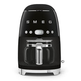 Smeg USA - 50's Retro Style 10 Cup Drip Filter Coffee Machine - Black