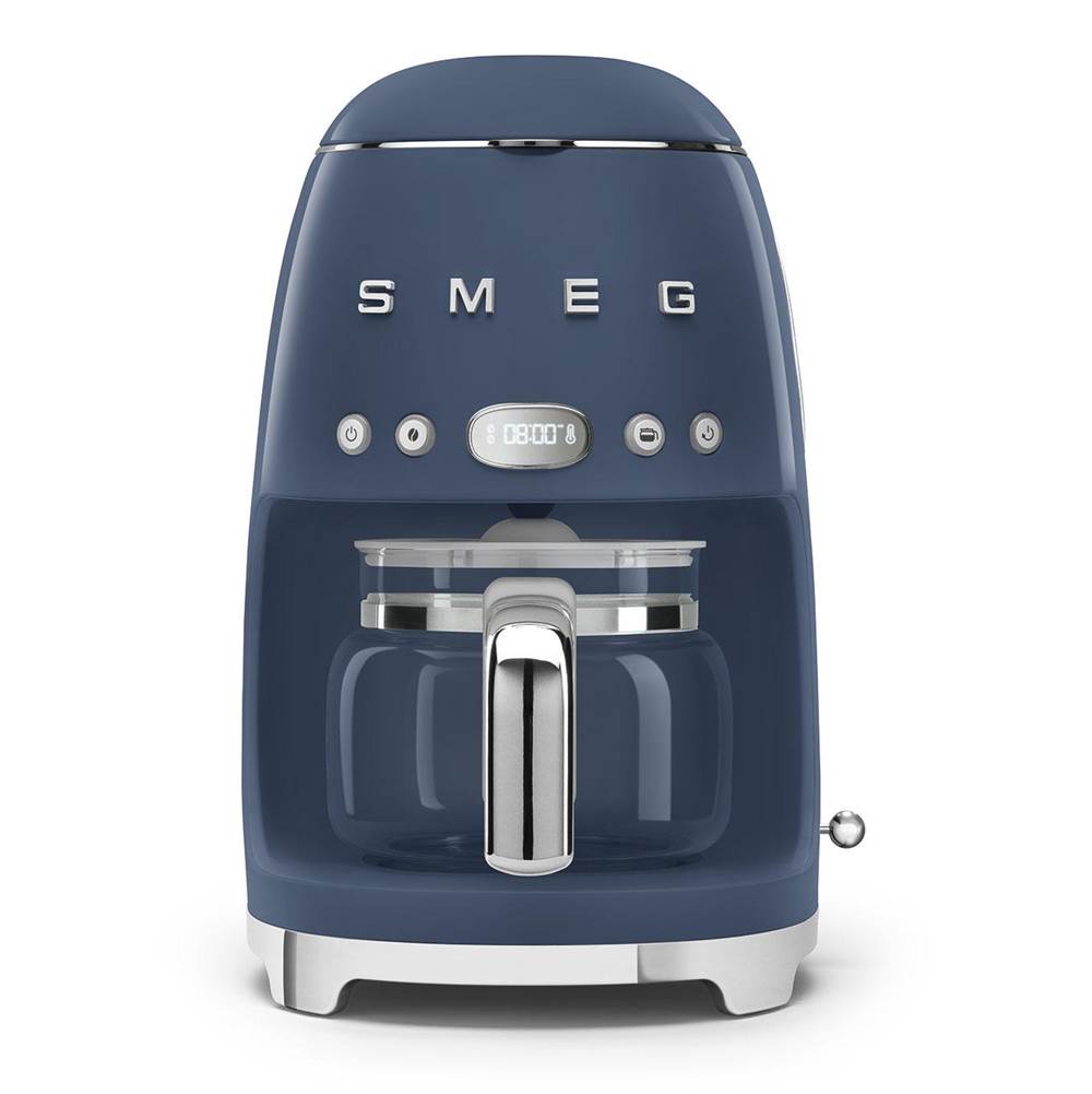 Smeg USA - 50's Retro Style 10 Cup Drip Filter Coffee Machine - Navy