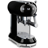 Smeg USA - 50's Retro Style Aesthetic Espresso Coffee Machine - Black