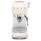 Smeg USA - New 50's Retro Style Aesthetic Espresso Coffee Machine - Cream