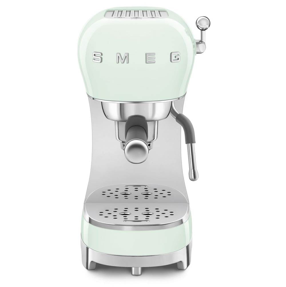 Smeg USA - New 50's Retro Style Aesthetic Espresso Coffee Machine - Pastel Green