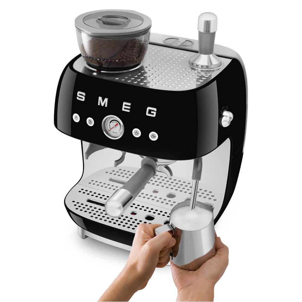 50's Retro Style Aesthetic Semi-Automatic Espresso Coffee Machine