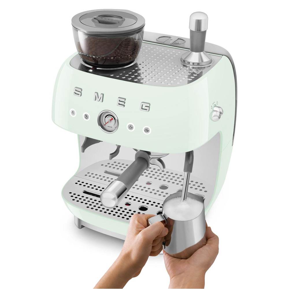 50's Retro Style Aesthetic Semi-Automatic Espresso Coffee Machine