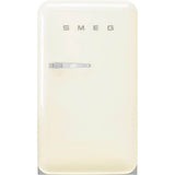 Smeg USA - FAB10 Retro 22'' Refrigerator w/Freezer Compartment. Cream. Right Hinge - Cream