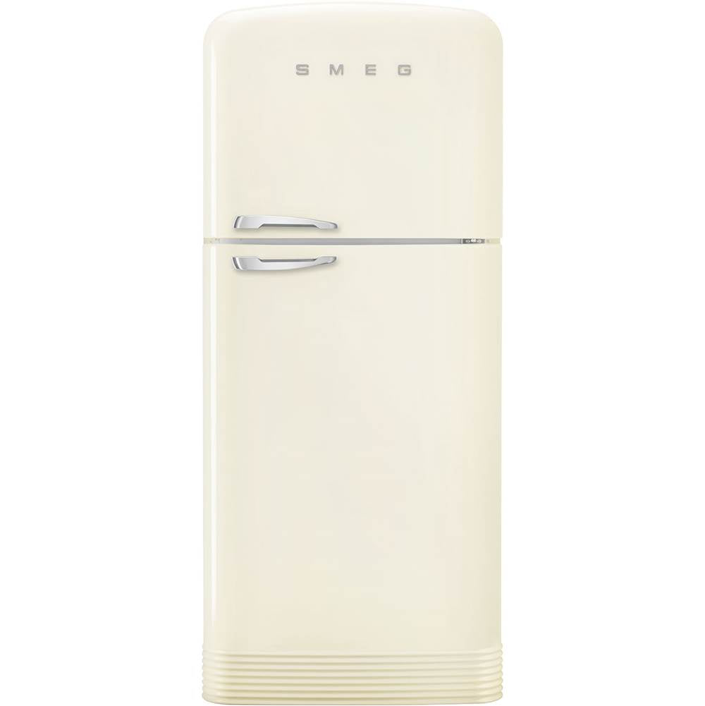 Smeg USA - FAB50 Retro Refrigerator w/ Bottom Freezer, RIGHT HINGE - Cream