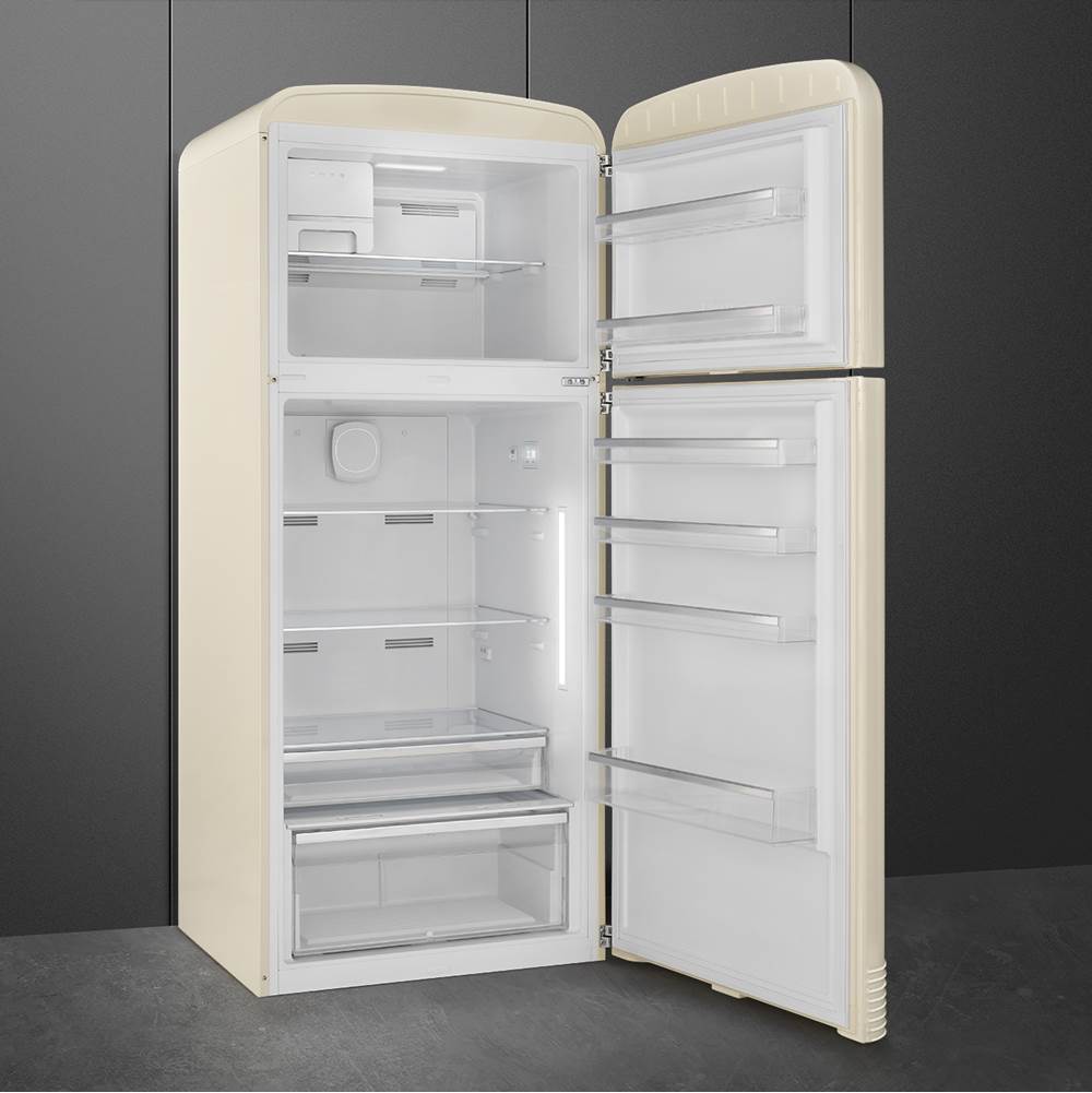 FAB50 Retro Refrigerator w/ Bottom Freezer, RIGHT HINGE