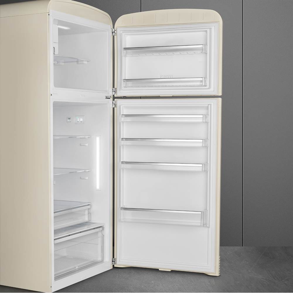 FAB50 Retro Refrigerator w/ Bottom Freezer, RIGHT HINGE