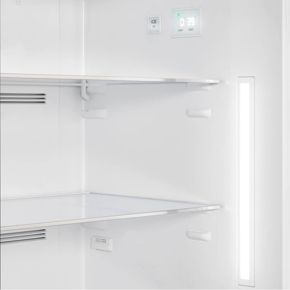 FAB50 Retro Refrigerator w/ Bottom Freezer, LEFT HINGE