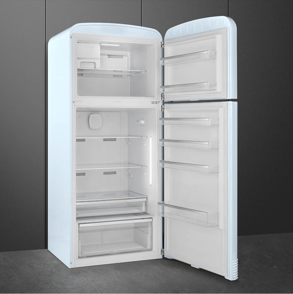 FAB50 Retro Refrigerator w/ Bottom Freezer, RIGHT HINGE