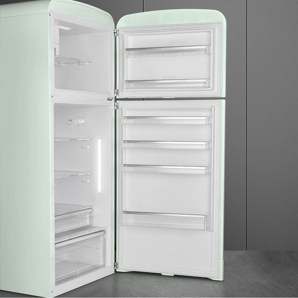 FAB50 Retro Refrigerator w/ Bottom Freezer, RIGHT HINGE
