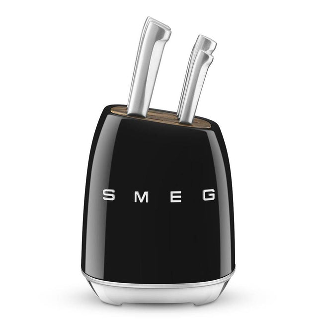 Smeg USA - Smeg Knife Block Set - Black