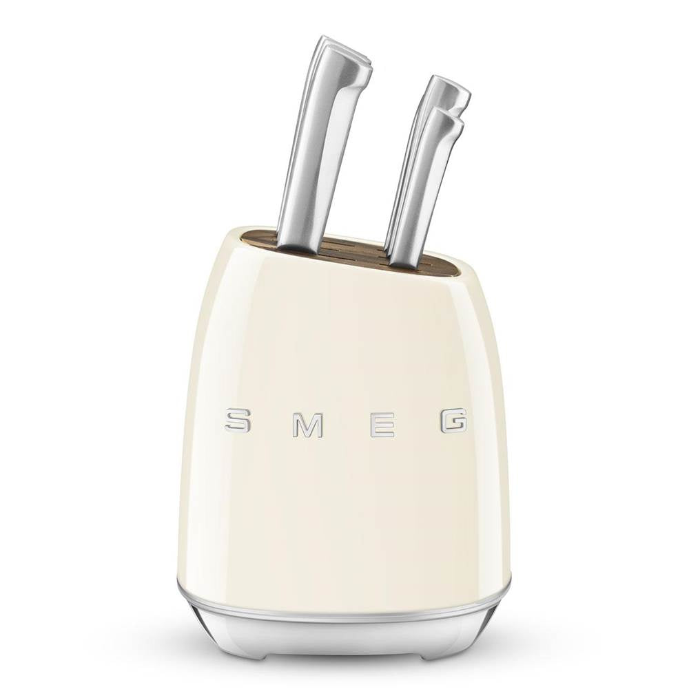 Smeg USA - Smeg Knife Block Set - Cream