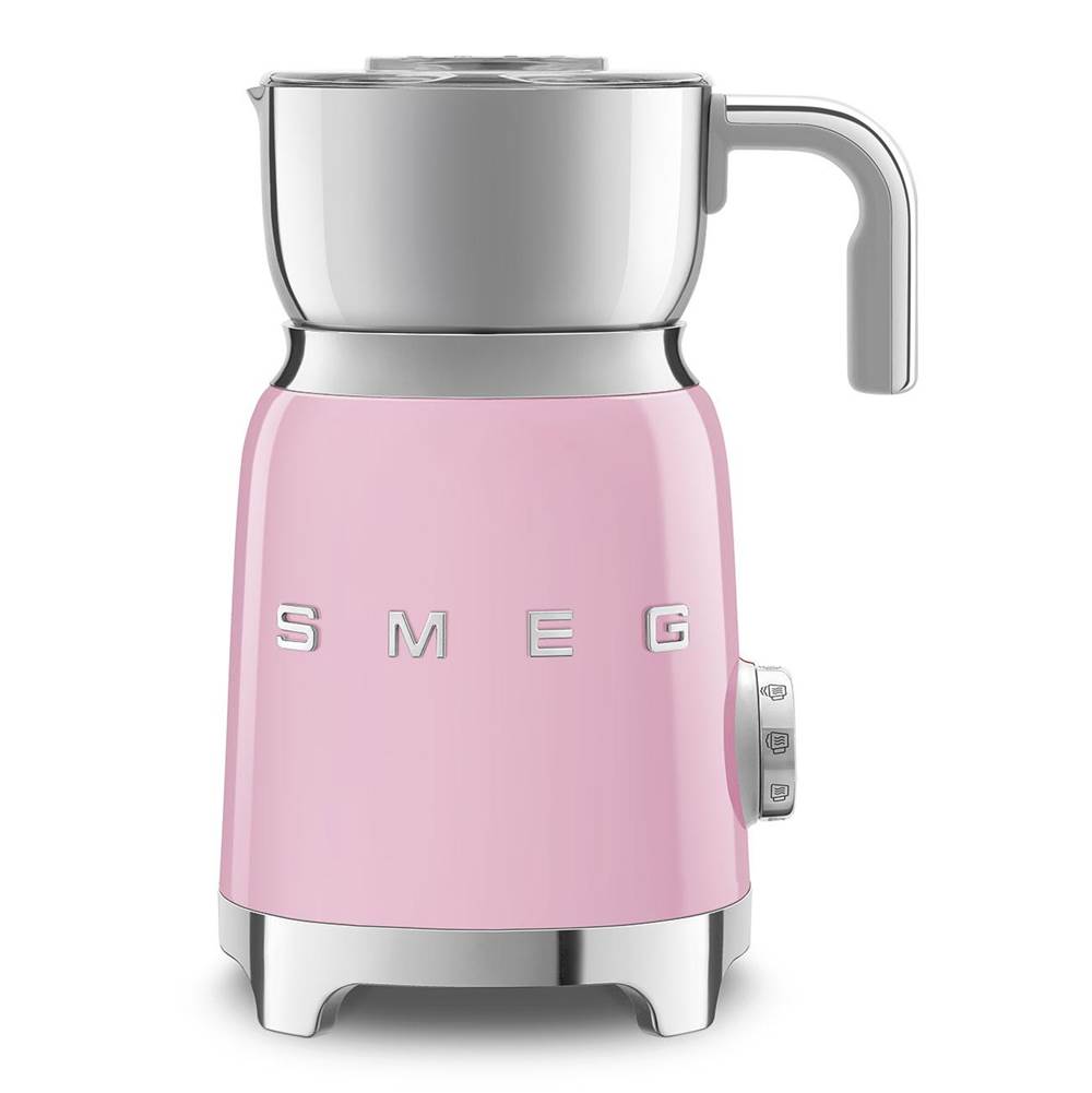 Smeg USA - Tritan Renew Updated 50S Retro Style Milk Frother - Pink
