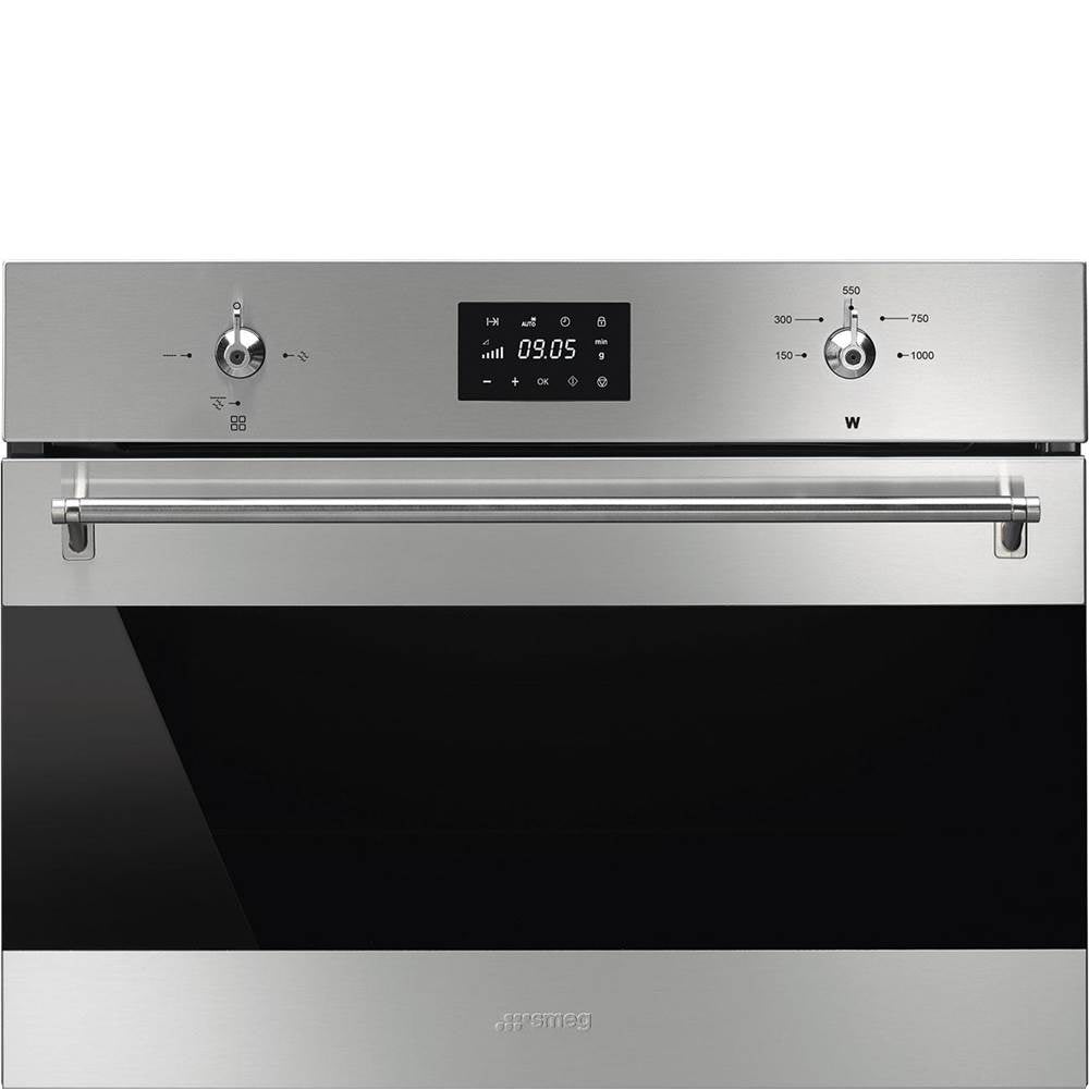 Smeg USA - 24'' Built-In Microwave Oven - Stainless Steel
