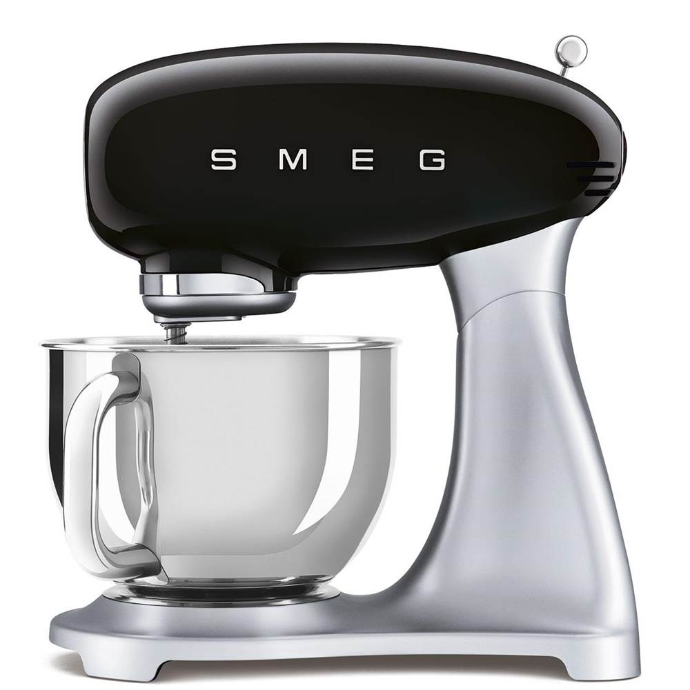 Smeg USA - 50's Retro Style Aesthetic Stand Mixer - Black