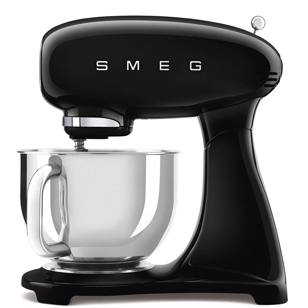 Smeg USA - 50's Retro Style Aesthetic Stand Mixer Single Color - Black