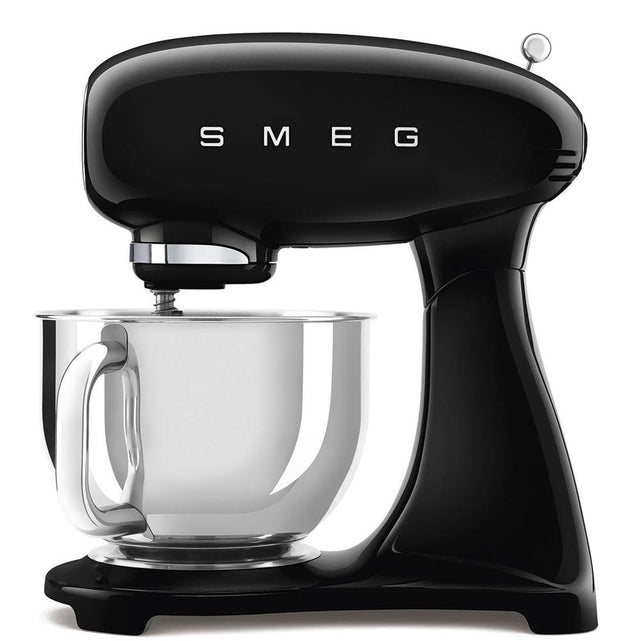 Smeg USA - 50's Retro Style Aesthetic Stand Mixer Single Color - Black