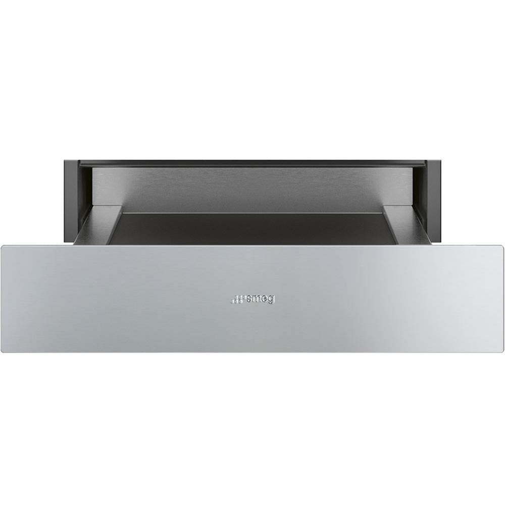 Smeg USA - 60 cm (24'') Storage Drawer. Push/Pull Open/Close. Stainless Steel - Fingerprint-Proof Stainless Steel