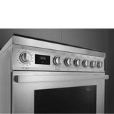 Portofino Series 30'' Range. Duel Fuel. Anthracite