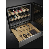 60 cm (24'') Sommelier Drawer. Push/Pull Open/Close. Stainless Steel