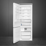 FA490 Portofino 70cm Refrig w/ Bottom Freezer. 18 cu ft. White. Left Hinge