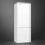 FA490 Portofino 70cm Refrig w/ Bottom Freezer. 18 cu ft. White. Left Hinge