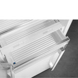 FA490 Portofino 70cm Refrig w/ Bottom Freezer. 18 cu ft. White. Left Hinge