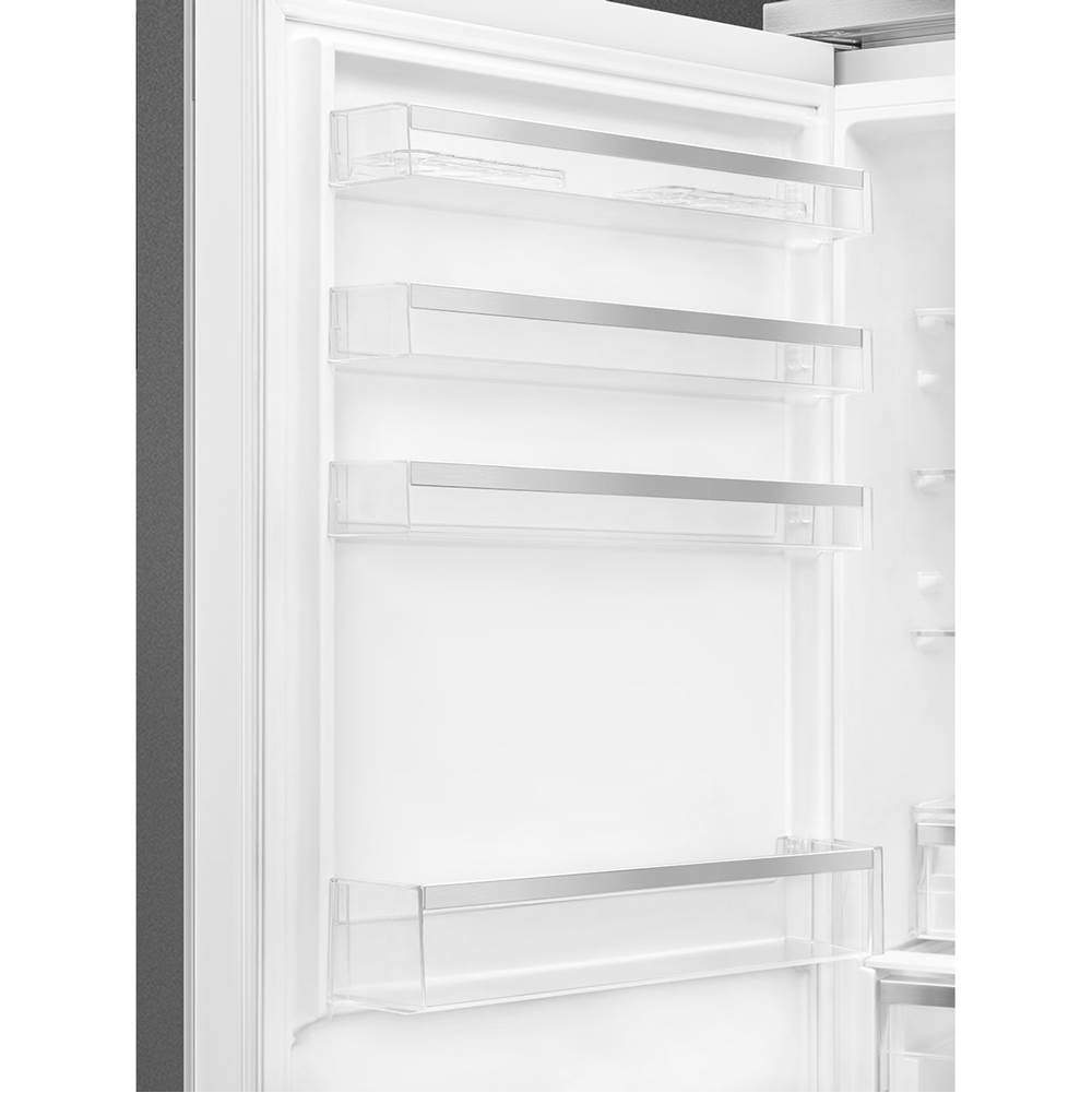 FA490 Portofino 70cm Refrig w/ Bottom Freezer. 18 cu ft. White. Left Hinge