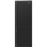 Smeg USA - FA490 Portofino 70cm Refrig w/ Bottom Freezer. 18 cu ft. Anthracite. Right Hinge ONLY - Gloss Anthracite