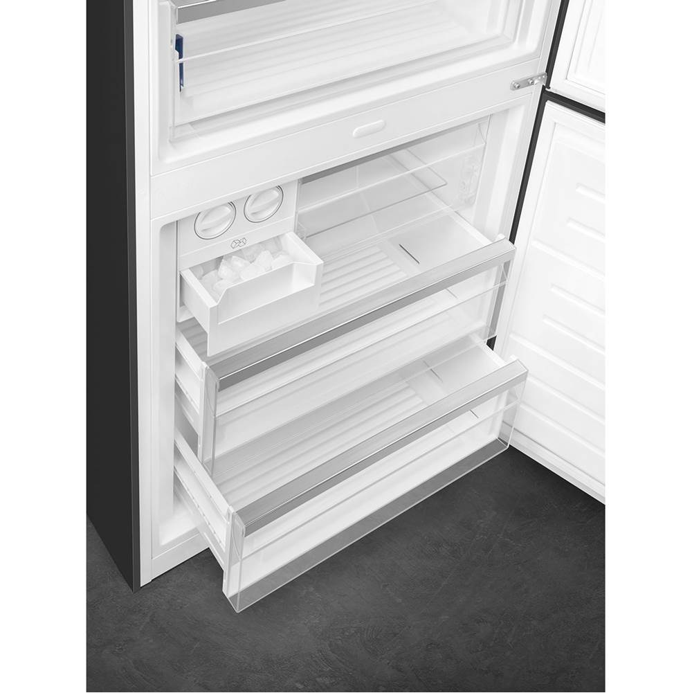 FA490 Portofino 70cm Refrig w/ Bottom Freezer. 18 cu ft. Anthracite. Right Hinge ONLY