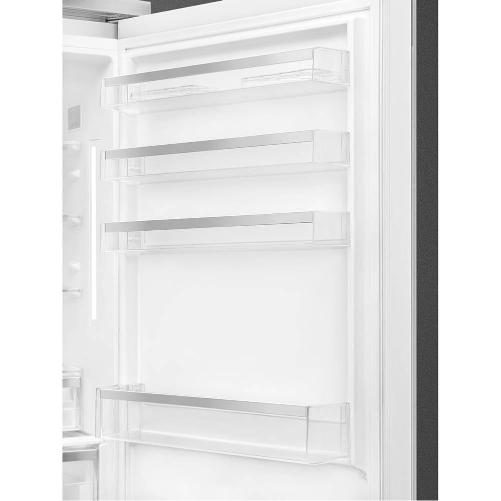FA490 Portofino 70cm Refrig w/ Bottom Freezer. 18 cu ft. Anthracite. Right Hinge ONLY