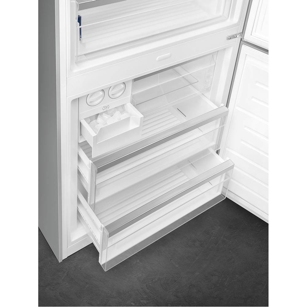 FA490 Portofino 70cm Refrig w/ Bottom Freezer. 18 cu ft. Anthracite. Right Hinge ONLY