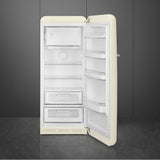 Fab28 Retro 60 cm Refrigerator with Freezer Compartment. Blue. Right Hinge