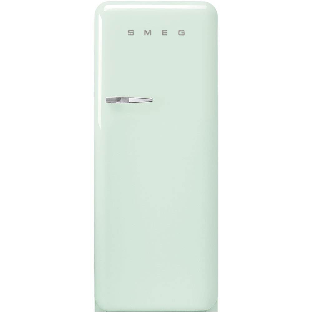 Smeg USA - Fab28 Retro 60 cm Refrigerator with Freezer Compartment. Pastel Green. Right Hinge - Gloss Pastel Green