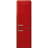 Smeg USA - Fab32 Retro 60 cm Refrigerator with Bottom-Freezer. Red. Right Hinge - Gloss Red