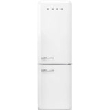 Smeg USA - Fab32 Retro 60 cm Refrigerator with Bottom-Freezer. White. Right Hinge - Gloss White