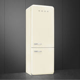 FAB38 Retro 70cm Refrig w/ Bottom Freezer. 18 cu ft. Black. Right Hinge