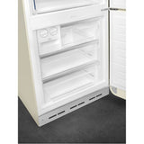 FAB38 Retro 70cm Refrig w/ Bottom Freezer. 18 cu ft. Black. Right Hinge