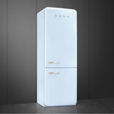 FAB38 Retro 70cm Refrig w/ Bottom Freezer. 18 cu ft. Black. Right Hinge