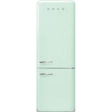 Smeg USA - FAB38 Retro 70cm Refrig w/ Bottom Freezer. 18 cu ft. Pastel Green. Right Hinge ONLY - Gloss Pastel Green
