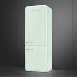 FAB38 Retro 70cm Refrig w/ Bottom Freezer. 18 cu ft. Black. Right Hinge