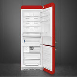 FAB38 Retro 70cm Refrig w/ Bottom Freezer. 18 cu ft. Black. Right Hinge