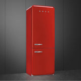 FAB38 Retro 70cm Refrig w/ Bottom Freezer. 18 cu ft. Black. Right Hinge