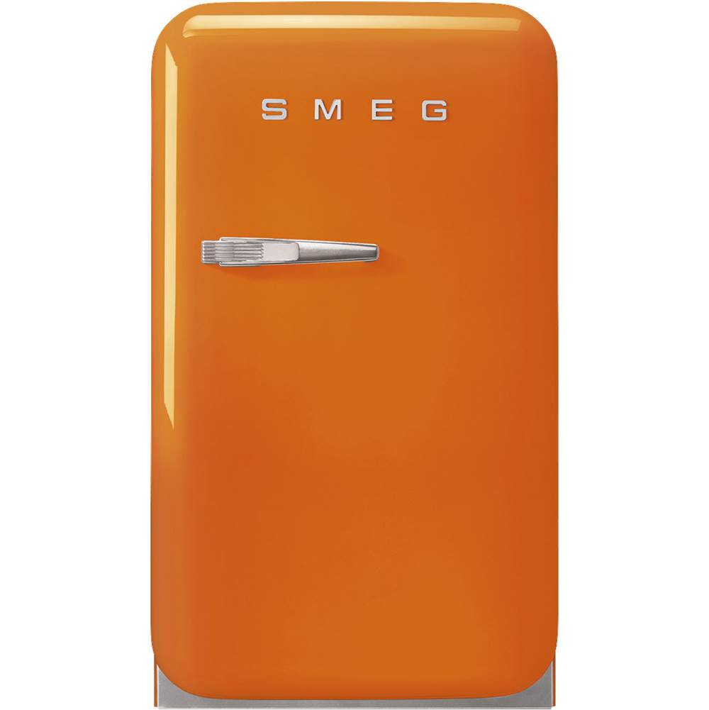 Smeg USA - Fab5 Retro 60 cm Mini Cooler. Orange. Right Hinge Only - Gloss Orange