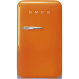Smeg USA - Fab5 Retro 60 cm Mini Cooler. Orange. Right Hinge Only - Gloss Orange
