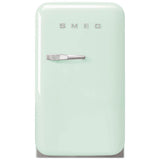 Smeg USA - FAB5 Retro 60cm Mini Cooler. 1.34 cu ft. Pastel Green. Right Hinge ONLY - Gloss Pastel Green