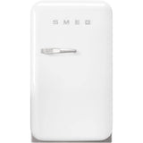 Smeg USA - FAB5 Retro 60cm Mini Cooler. White. Right Hinge - Gloss White