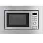 Smeg USA - 60 cm (24'') Built-In Microwave Oven. 800W Micro. 1000W Broiler. Stainless Steel - Fingerprint-Proof Stainless Steel
