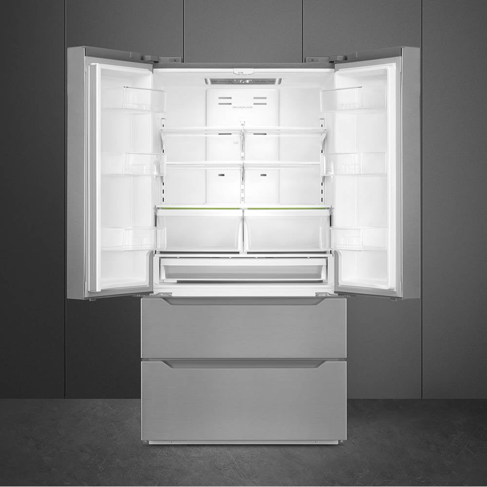 36'' Free-Standing, French Door, Counter-Depth Refrigerator-Freezer