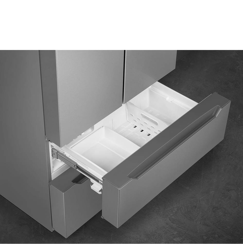 36'' Free-Standing, French Door, Counter-Depth Refrigerator-Freezer